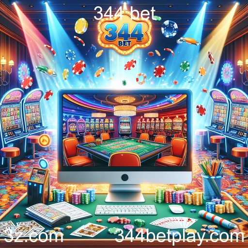 A Diversão dos Jogos de Casino Online no 344 Bet